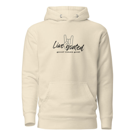 Unisex Hoodie - Live Goated